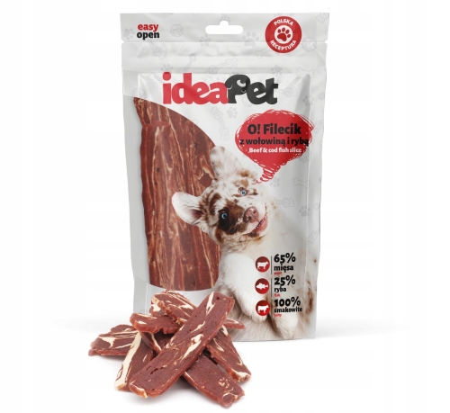IdeaPet O! Filecik z Wołowina z Rybą 70g