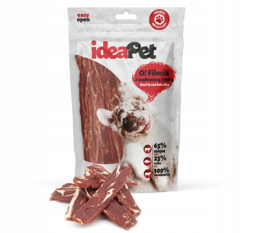 IdeaPet O! Filecik z Wołowina z Rybą 70g