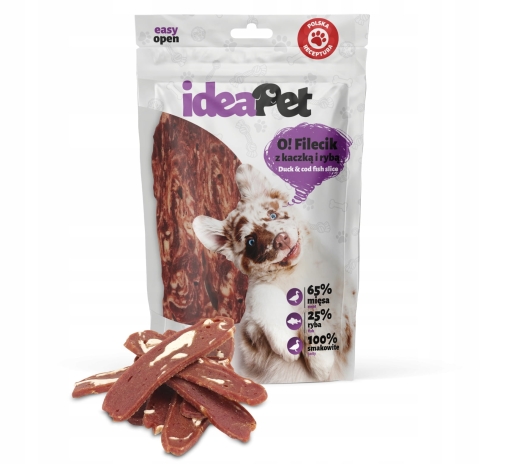 IdeaPet O! Filecik z Kaczka z Rybą 70g