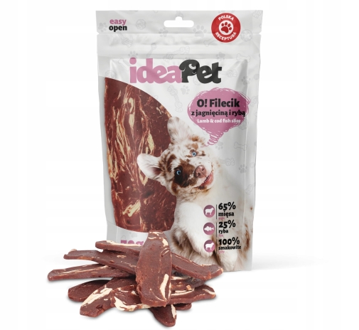 IdeaPet O! Filecik z Jagnięciną i Rybą 70g