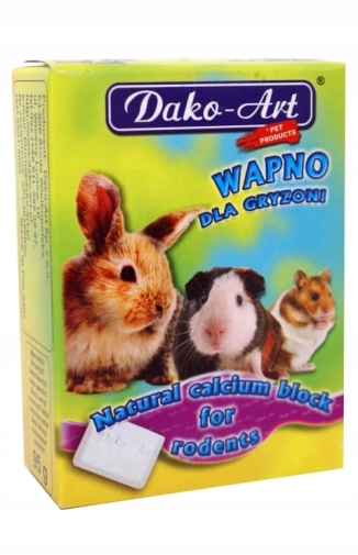 Dako-art Wapno Dla Gryzoni Duże Calcium 95g