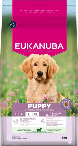Eukanuba Puppy L&XL Lamb&Rice 3kg