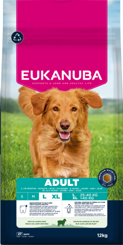 Eukanuba Adult L&XL Lamb&Rice 12kg