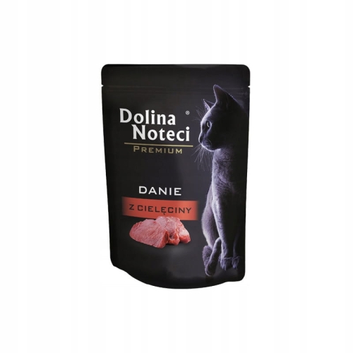 Dolina Noteci Danie z Cielęciny Dla Kota 85g