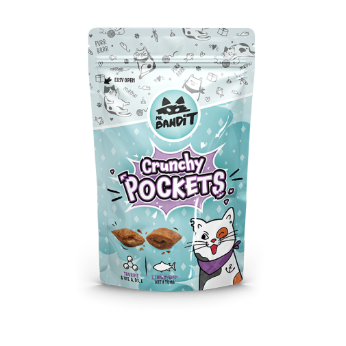 Mr. Bandit Crunchy Pockets dla Kota z Tuńczykiem 40g