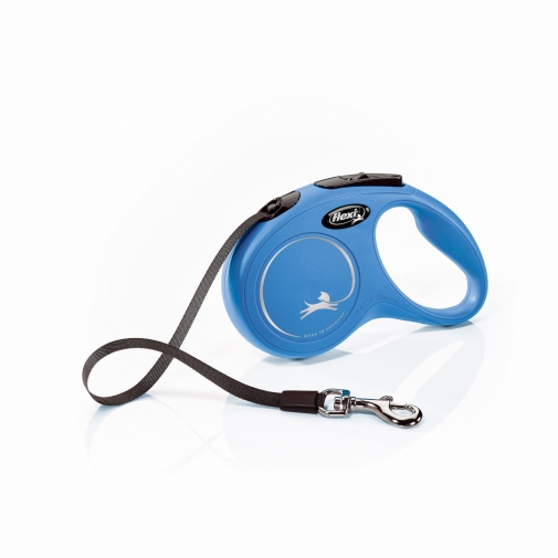 Flexi Smycz New Classic Compact "S" 5m-15kg Niebieska