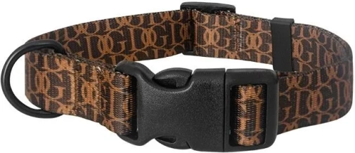 Chaba Fashion Obroża Regulowana 15-42cm Brązowa