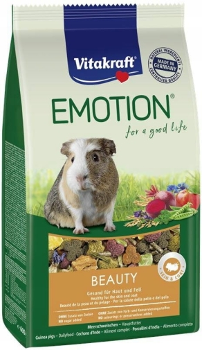Vitakraft Emotion Beauty Selection Świnka Morska 600g