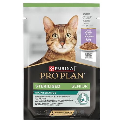 Pro Plan Cat Saszetka 85g Senior z Indykiem w sosie