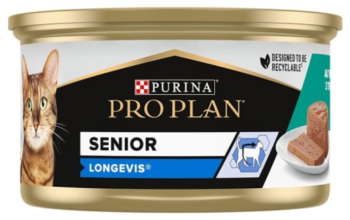 Pro Plan Cat Puszka 85g Senior Mus z Tuńczykiem