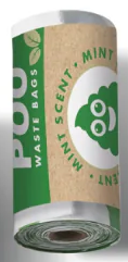 M-Pets POO woreczki na Psie Odchody 1rolka/15woreczków Miętowe