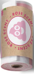 M-Pets POO woreczki na Psie Odchody 1rolka/15woreczków Różane