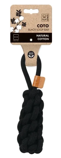 M-Pets Zabawka Dla Psa Coto Lop Bar - Szarpak 22cm Czarny