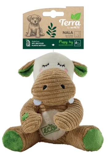 M-Pets Zabawka Dla Psa Pluszowa TERRA ECO - Hipopotam Nala 18cm