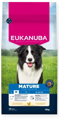 Eukanuba Mature Adult Kurczak M 15kg