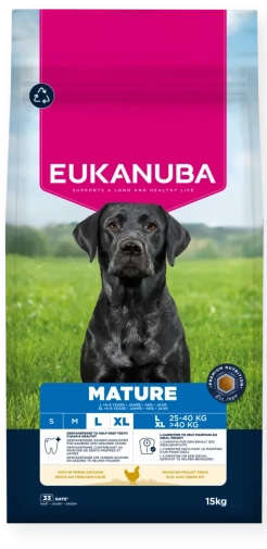 Eukanuba Mature Large And Gigant Breed Kurczak 15kg