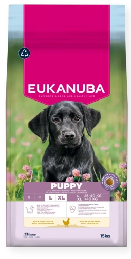 Eukanuba Puppy Large Extra Large Breed Kurczak 15kg