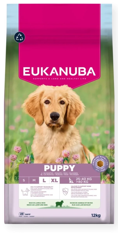 Eukanuba Puppy Large And Gigant Breeds Lamb 12kg