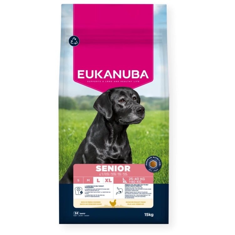 Karma Dla Psa Eukanuba Caring Senior Large Breed 15kg