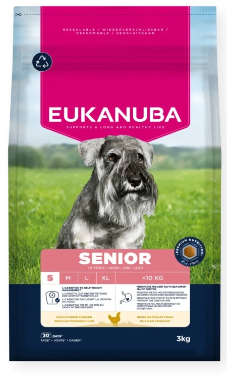 Karma Dla Psa Eukanuba Caring Senior Small Breed 3kg