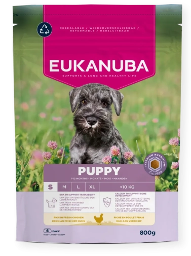 Eukanuba Puppy Small Kurczak 800g