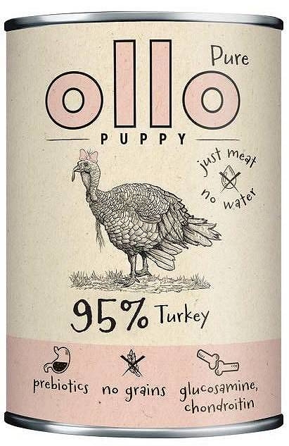 Ollo Pure Puppy Indyk 400g