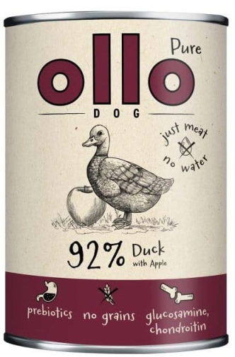 Ollo Pure Kaczka & Jabłko 400g