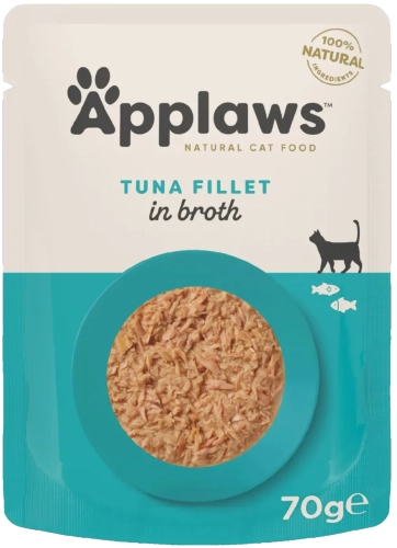 Applaws Saszetka Tuńczyk w bulionie 70g