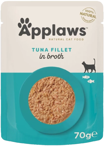 Applaws Saszetka Tuńczyk w bulionie 70g