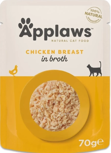 Applaws Saszetka Kurczak w bulionie 70g