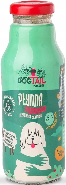 DogTail Koktajl Zupa z Jagnięciną dla Psa butelka 280g