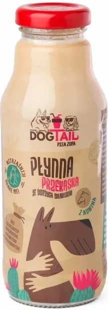 DogTail Koktajl Zupa z Koniną dla Psa butelka 280g