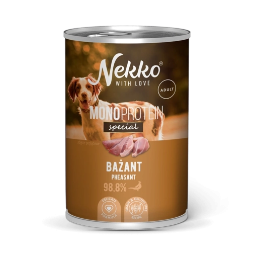 Nekko Mono Special konserwa 400g Bażant
