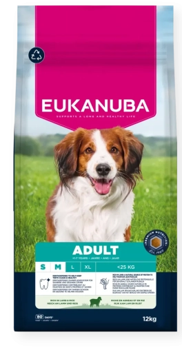 Eukanuba Adult S&M Lamb&Rice 12kg