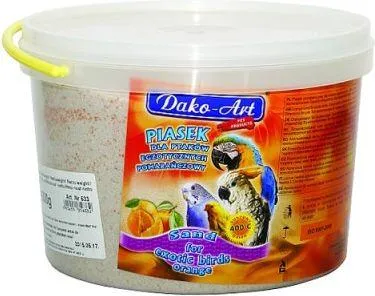 Dako-Art Piasek Dla Ptaków Pomarańczowy 3l