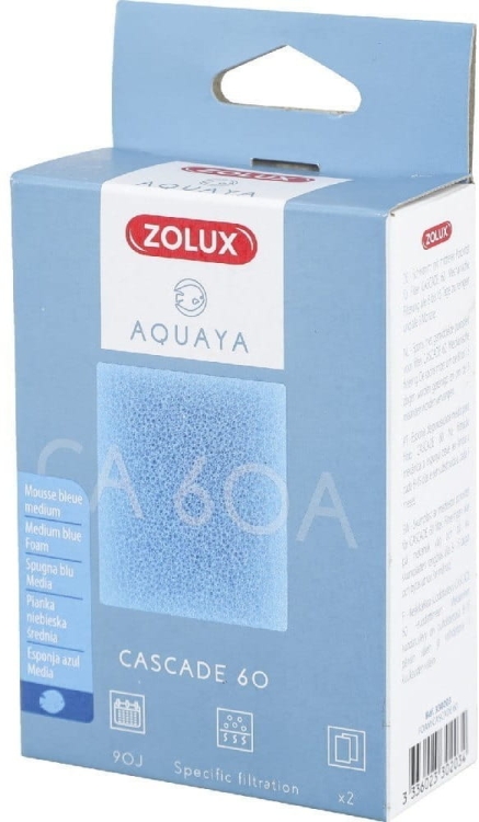 Zolux Aquaya Wkład Gąbka Cascade 60