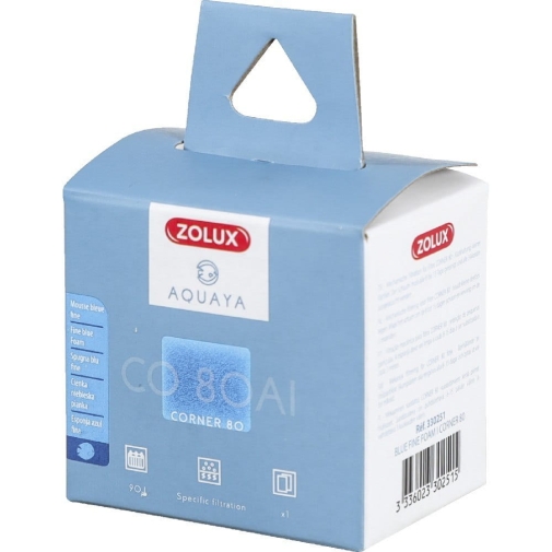 Zolux Aquaya Wkład Blue Fine Foam I Corner 80