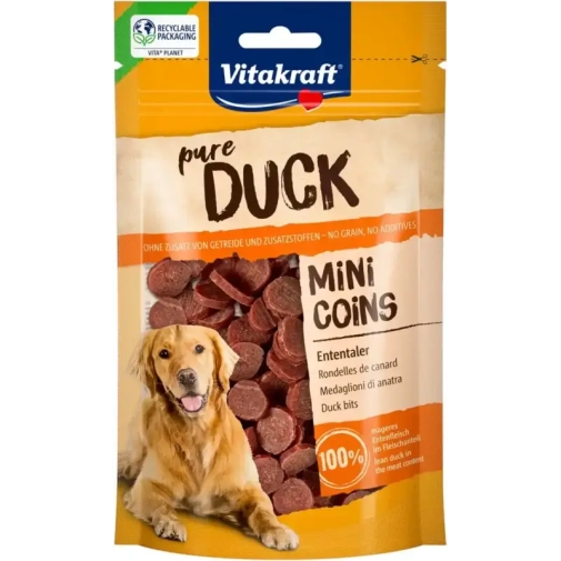 Vitakraft Przysmak D/Psa Duck Mini Coins 80g