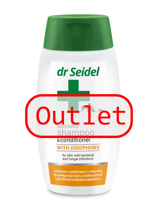 Outltet Dr. Seidel Szampon Jodoforowy Z Odżywką 220ml