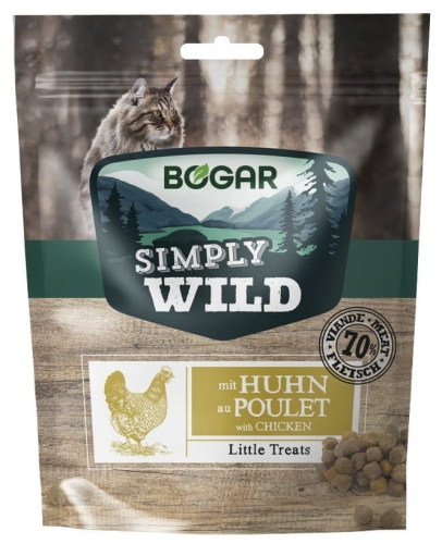 Bogar Simply Wild Cat Little Treats Chicken 60G