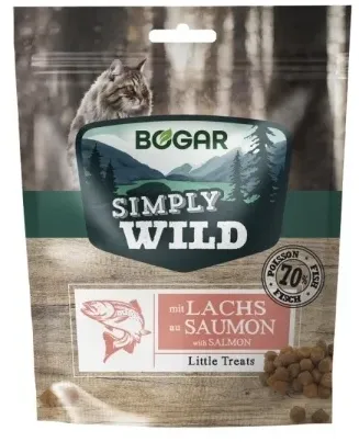 Bogar Simply Wild Cat Little Treats Salmon 60G