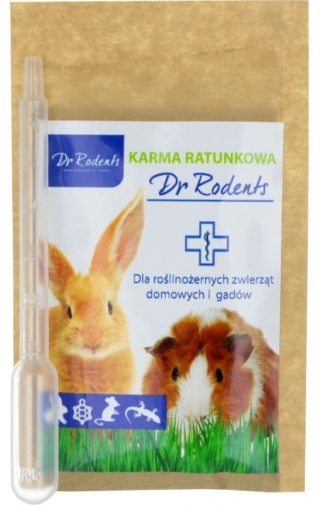 dr. Rodents Karma Ratunkowa dla Gryzoni 20g + Pipeta