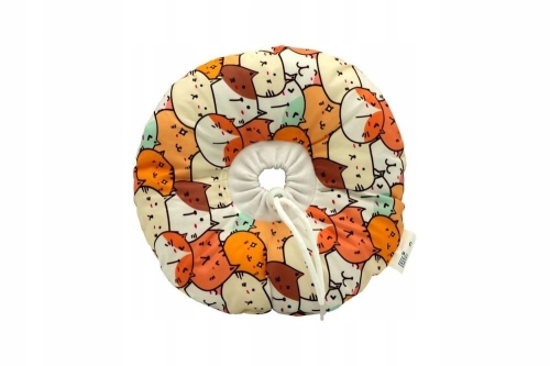 Fit4Pet Kołnierz Pooperacyjny "Pączek" Wodoodporny Dla Kotów "S" - 23,5 / 23,5cm