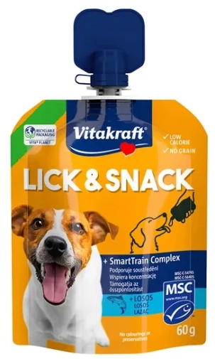 Vitakraft Przysmak D/Psa Lick & Snack Training Łosoś