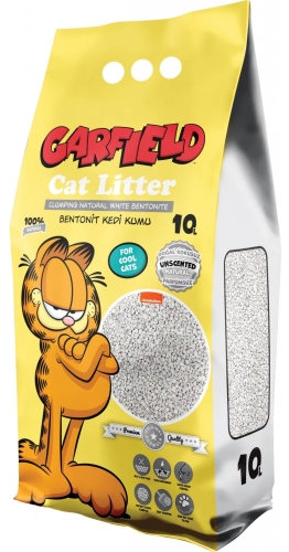 Żwirek Bentonit Dla Kota 10L Naturalny Garfield