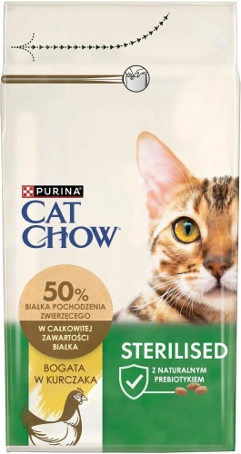 Cat Chow Sterilised z Indykiem 1,5kg