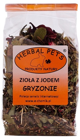 Herbal Pets Zioła z Jodem Dla Gryzoni 50g