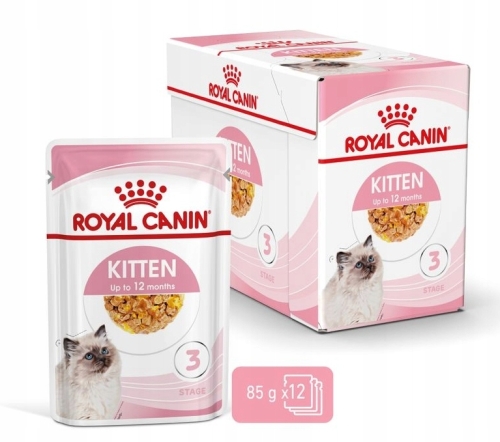 Royal Wet. Feline Kitten Galaretka Saszetka 12x 85g