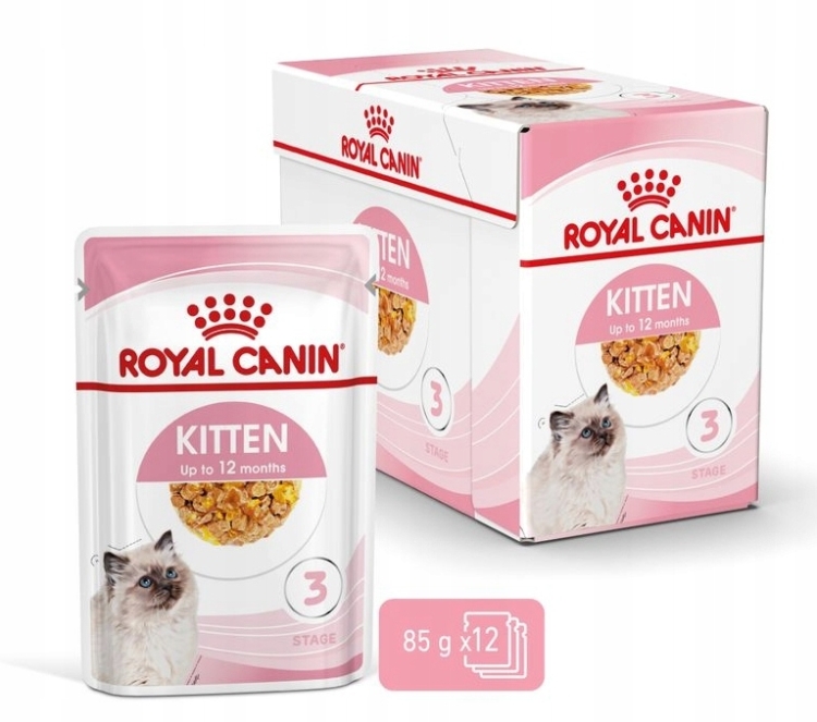 Royal Wet. Feline Kitten Galaretka Saszetka 12x 85g