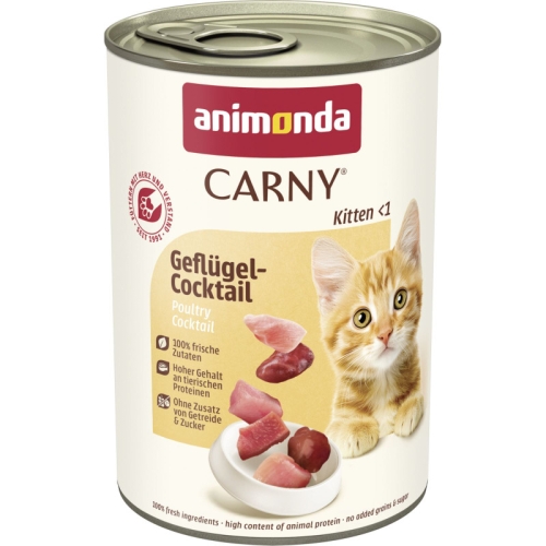 Animonda Carny Kitten Koktail Drobiowy 400g
